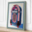 Jukebox Retro - Wrapped Canvas-1695446994-1695446996