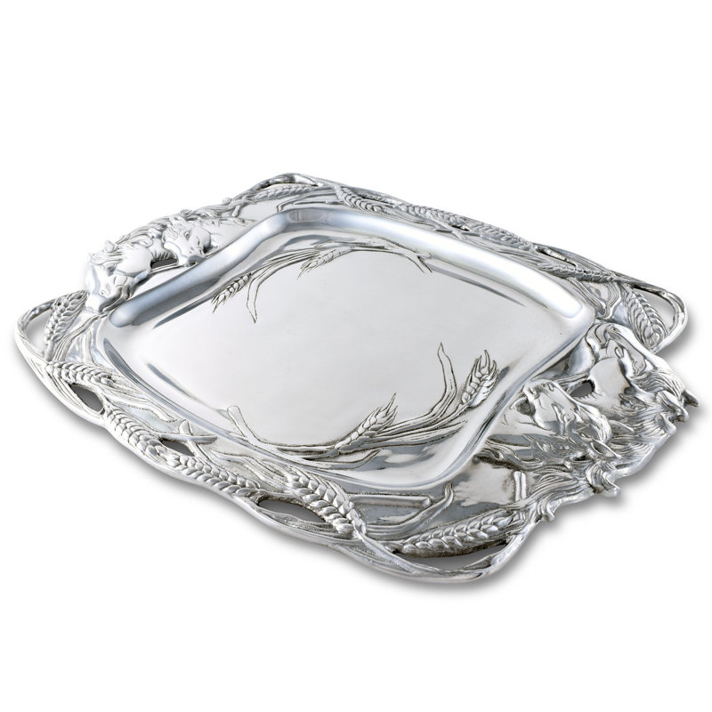 Equestrian Metal Decorative Tray