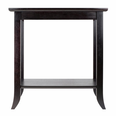 Norfolk Glass Top End Table