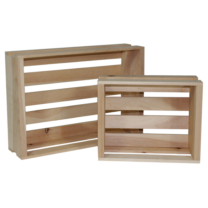 Ensemble de demi-caisse 2 pièces