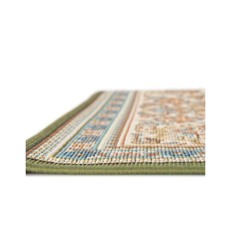 Tapis vert traditionnel Tollefson, Carré 7 pi 10 po