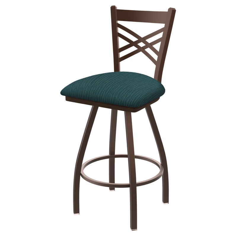 XL 820 Catalina Stool, Bronze, Fabric-Graph Tidal, Bar Stool (36” Seat Height)