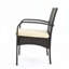 Fauteuil club d'extérieur en rotin d'osier-199886677