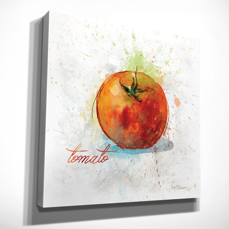 " Veggie Tomato ", 16" H x 16" W x 1.5" D