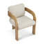 Ensemble de 2 chaises de salle à manger avec dossier coussiné-1004243684-1004243683