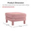 Mignon repose-pieds en polyester (un seul repose-pieds)-772876883