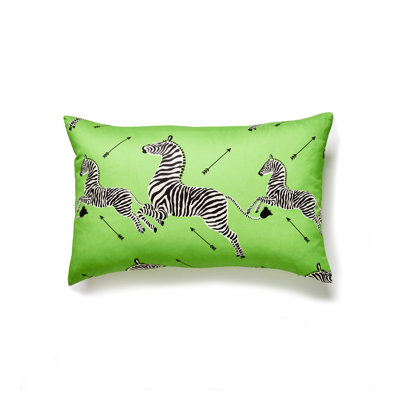 Zebras Lumbar Pillow Cover & Insert