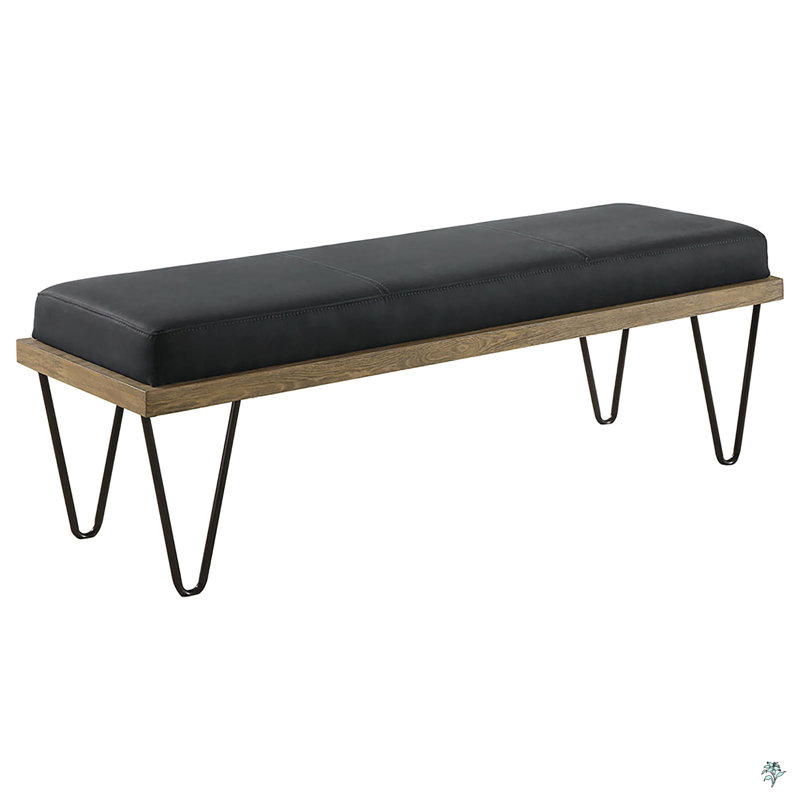 Banc avec revêtement