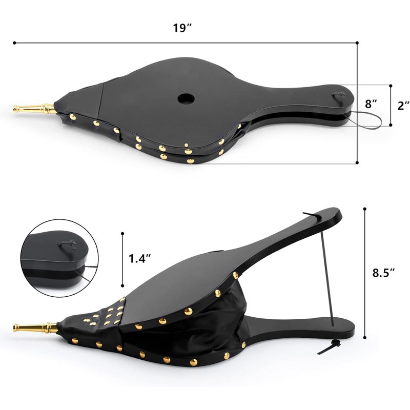 Souffleur de cheminée 19 po x 8 po avec sangle de suspension