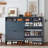 Shoe Storage Cabinet With 2 Flip Drawers,Farmhouse Narrow Shoe Organizer With Legs,Freestanding Hidden Slim Shoe Rack Cabinet With Open Storage For Entryway,Hallway, Foyer-217249619