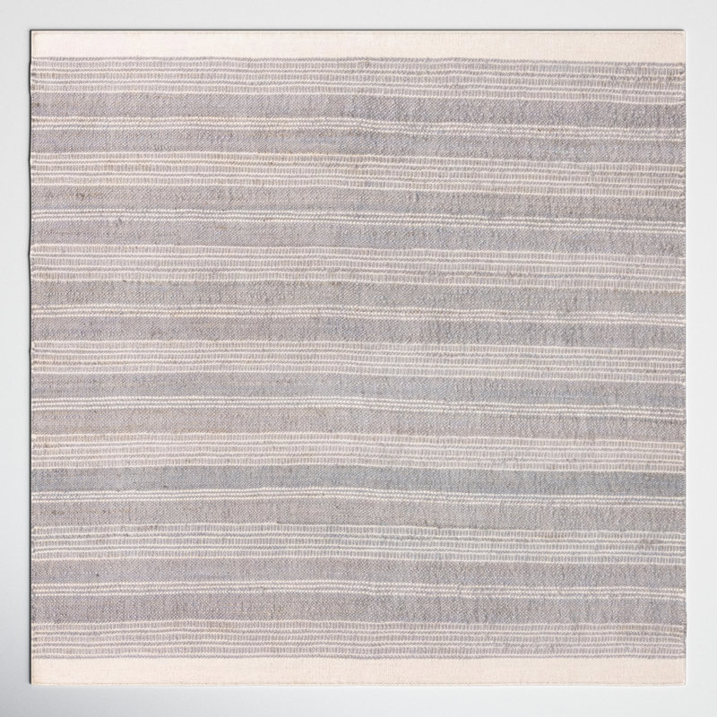 Kovacs Striped Indoor Rug, Square 10'