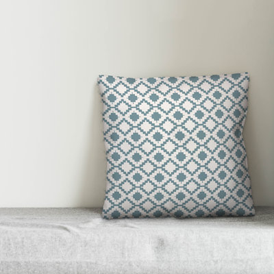 Geometric Reversible Throw Pillow