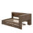 Full Size Wood Daybed With Shelves, LED And Trundle-556466483