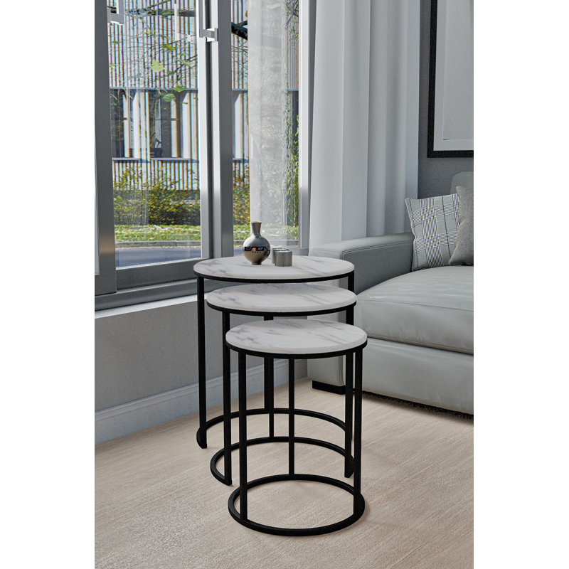 Angeluis Coffee Table, Marble