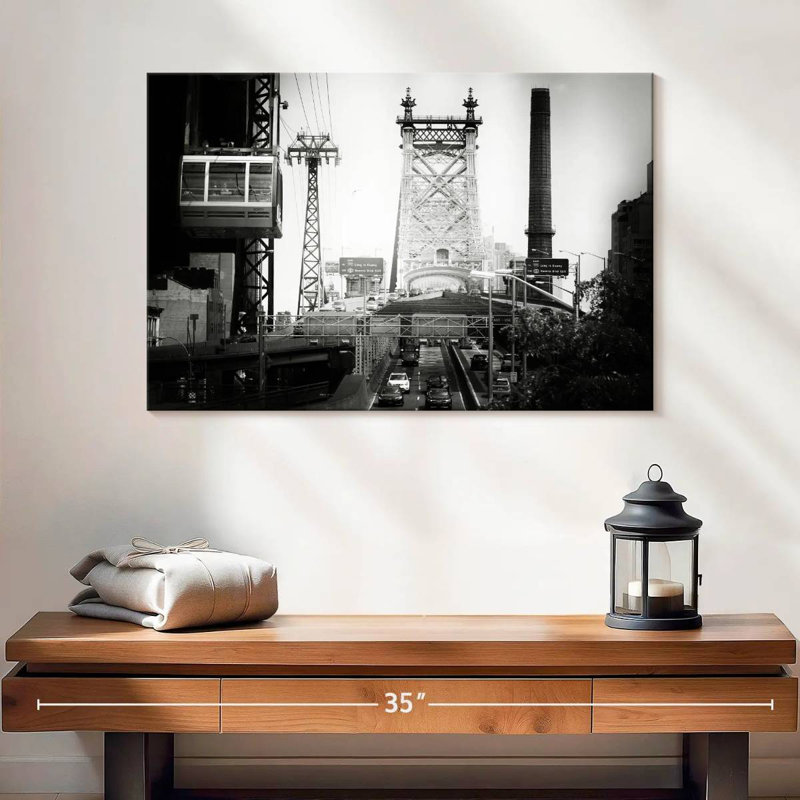 Lilie Queensboro Bridge, H 16 po x l 24 po