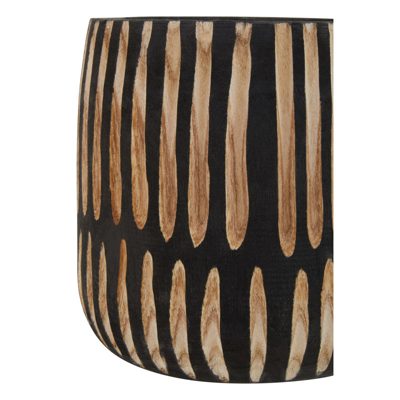 Batchtown Handmade Wood Cachepot, 25 H x 24 W x 24 D cm