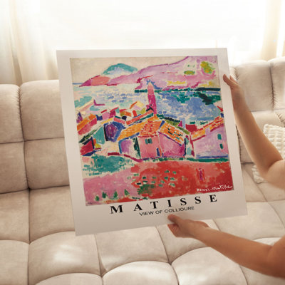 «Landscape and Nature Henri Matisse View of Collioure», reproduction d'art non encadrée