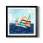 Raton laveur - peinture encadrée-14895341-14895328