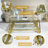 Allyse Glass Top Coffee Table-98449985-98449983
