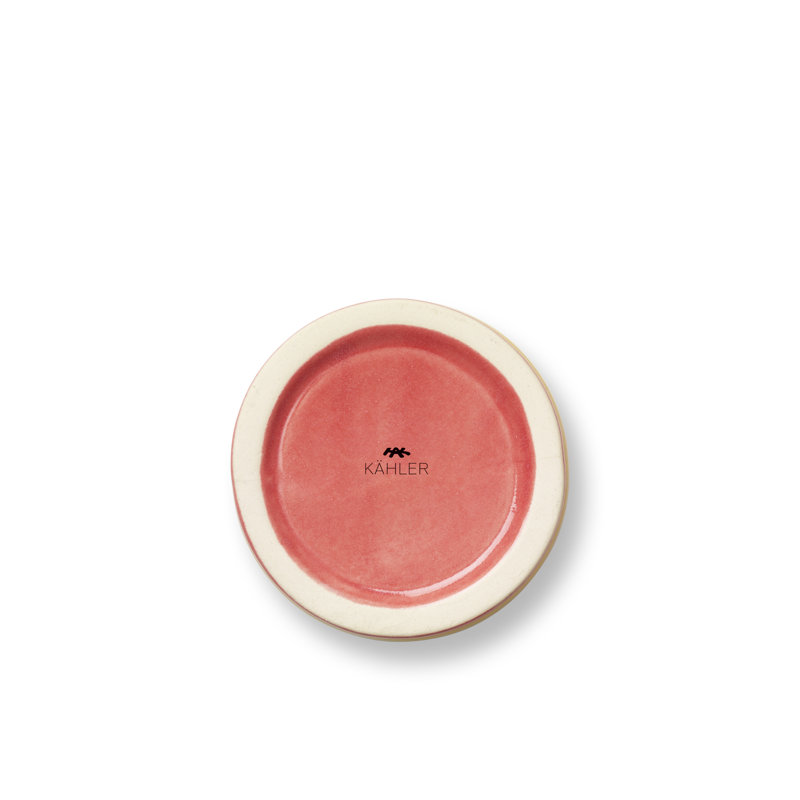 Poppery Ceramic Coffee Mug, Pink/Yellow, 9.1