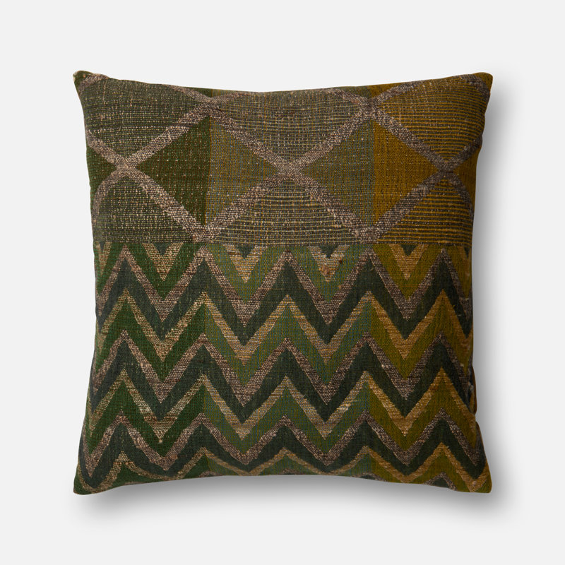 Chevron Throw Pillow, Polyester/Polyfill