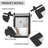 Farmhouse Bathroom Mirror For Over Sink 22”X32” Black, Rustic Western Barn Decor Bathroom Vanity Mirror, Wall Mirror For Bathroom, Living Room, Bedroom, Entryway