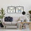 Blue Accented Butterflies 2pc Floating Frame Set, design by Danhui Nai-1704301397-1704301394