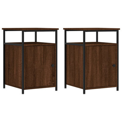 Macbean 40cm W Iron Bedside Table