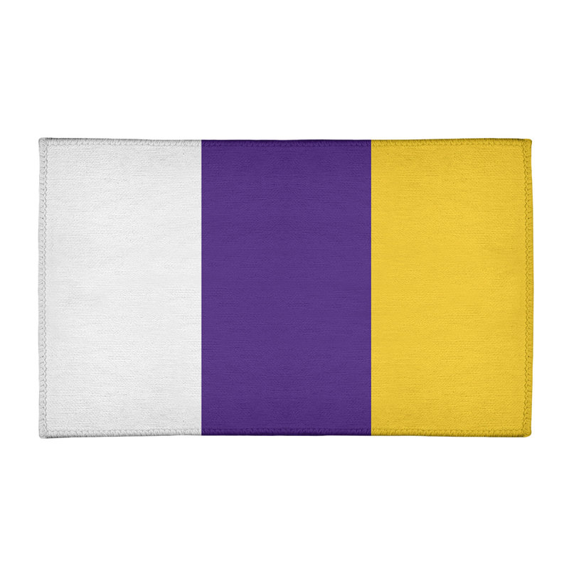 Tapis mauve/jaune, Rectangle 3 pi x 5 pi