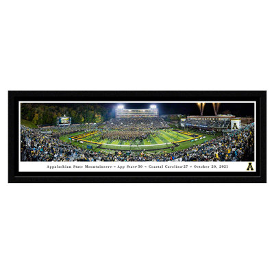 Appalachian State Football Panoramic Print