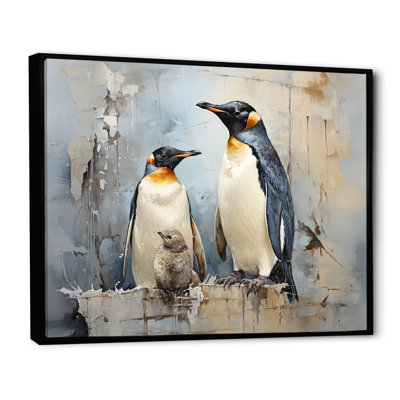 " Penguin Elegance In Snow II "