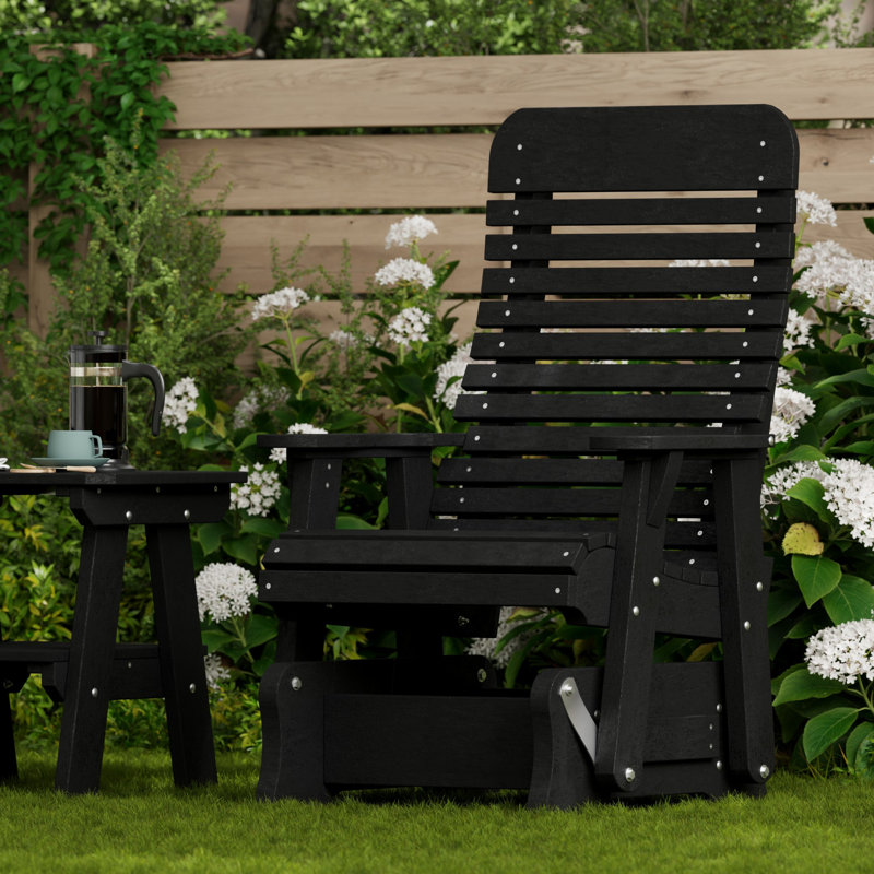 Fauteuil oscillant simple Signature, Noir, noir, noir, noir