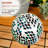 15"H Mosaic Gazing Globe with Scroll Pattern and Stand