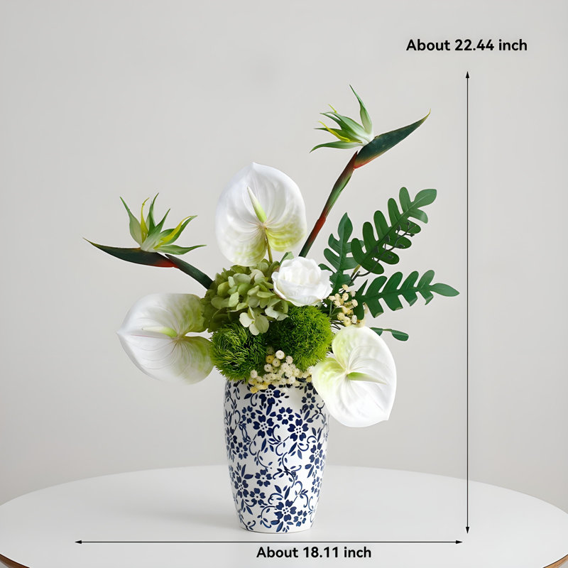 Ornements de fleurs simulées