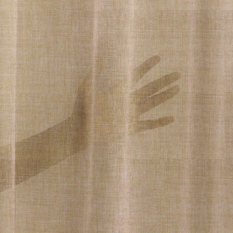 Sheer Curtain, 140cm Width x 225cm Drop, Golden Rise