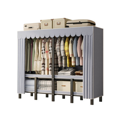 INO Design Étagère de rangement pour garde-robe portative