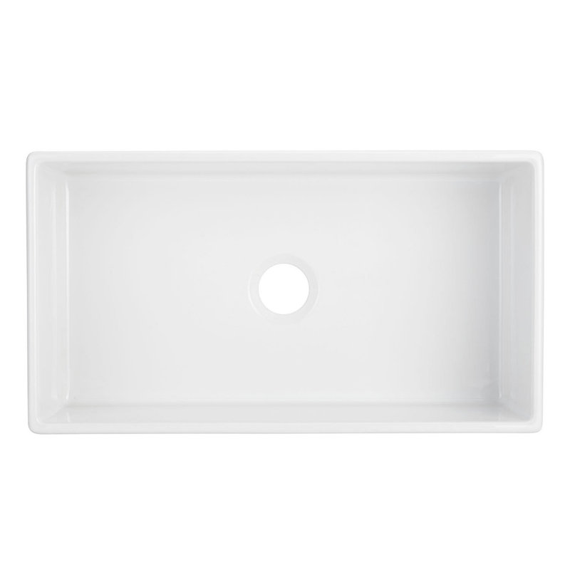 Rowena 33" Farmhouse Single Basin Fireclay Kitchen Sink
