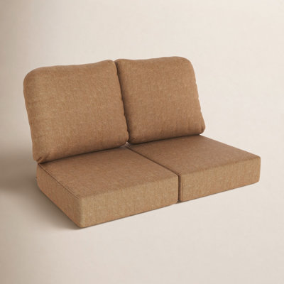 Amala Sunbrella® Indoor/Outdoor Loveseat Cushion