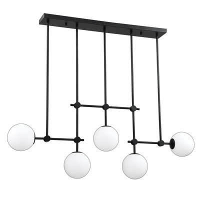 Barre noire 5 lumières Annamarra