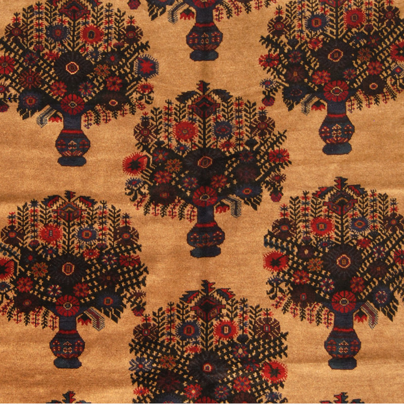 Tapis beige / rouge Dakira