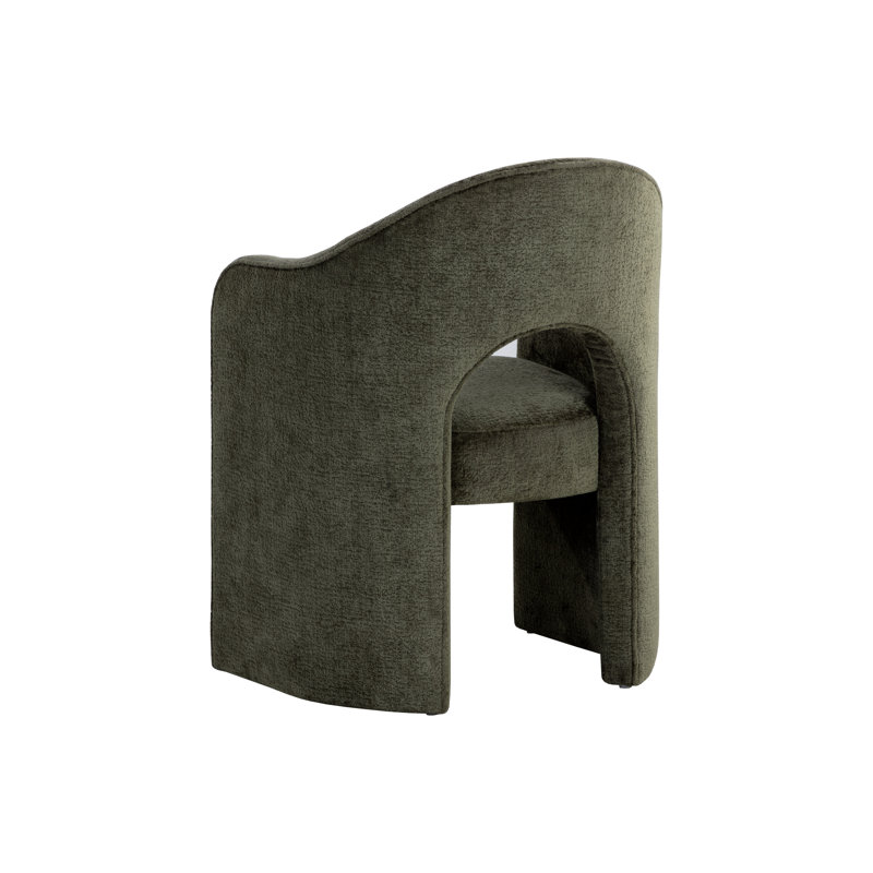 Anaya Upholstered Arm Chair, Bergen Olive