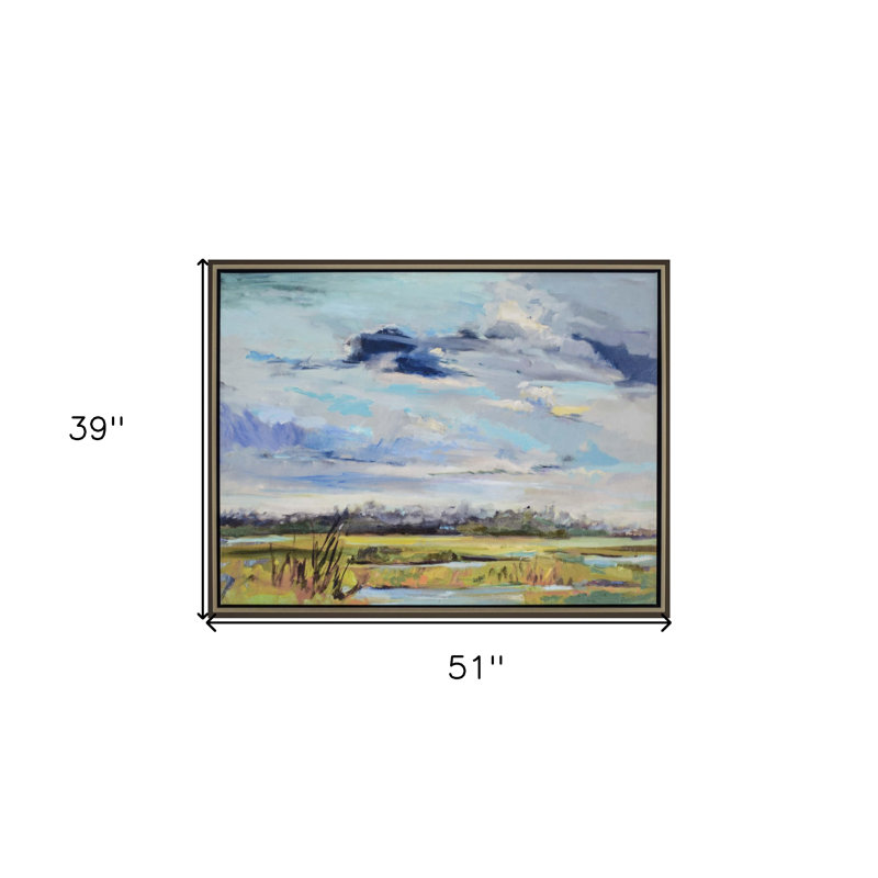 Art mural Marsh Skies