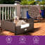 Canapé en rotin pour chien avec coussin en mousse-1765857773-1765857772