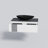 39.44'' Single Bathroom Vanity with Ceramic Top with Mirror-92612963