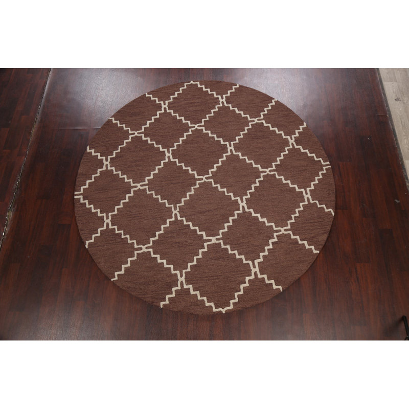 Wool Geometric Indoor Rug