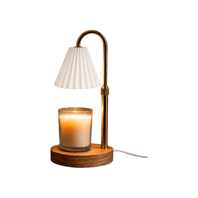 Lampe chauffe-bougie Katziela Pet Welcome Blanc