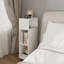 18cm W Manufactured Wood Bedside Table