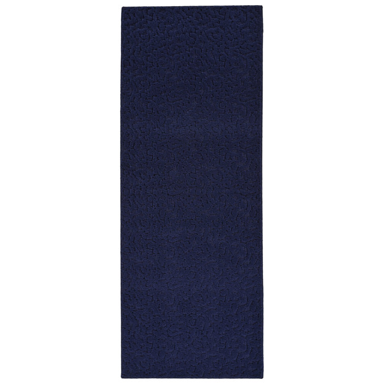 Ebern Designs Ivy. Area Rug Navy