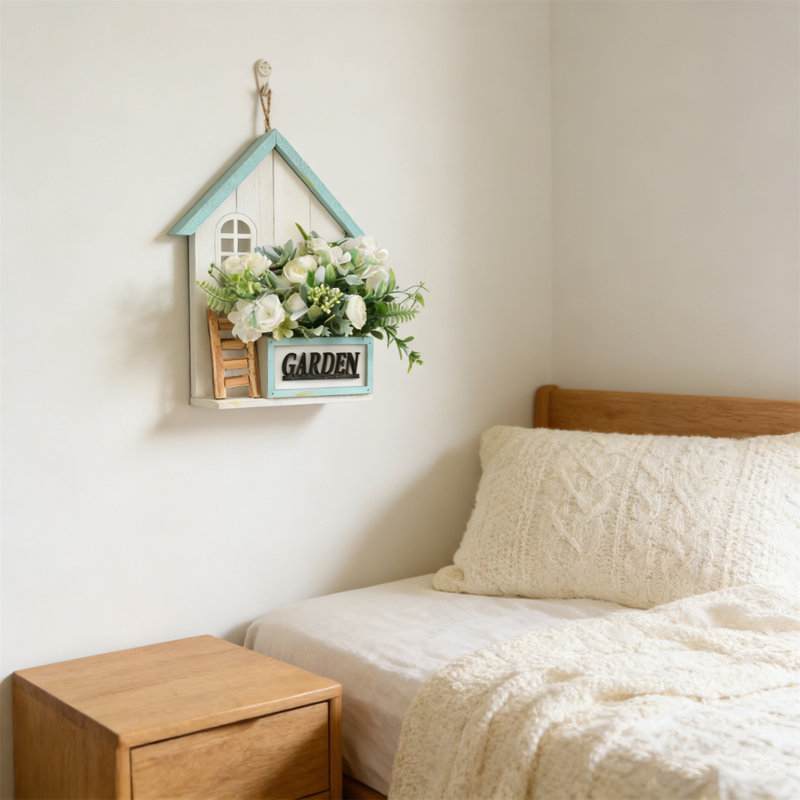 Wall-Mounted Artificial Flower