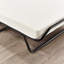 Jay-Be Visitor Contract Folding Guest Bed with Performance e-Fibre Mattress and Automatic Folding Legs, Compact, Single,
